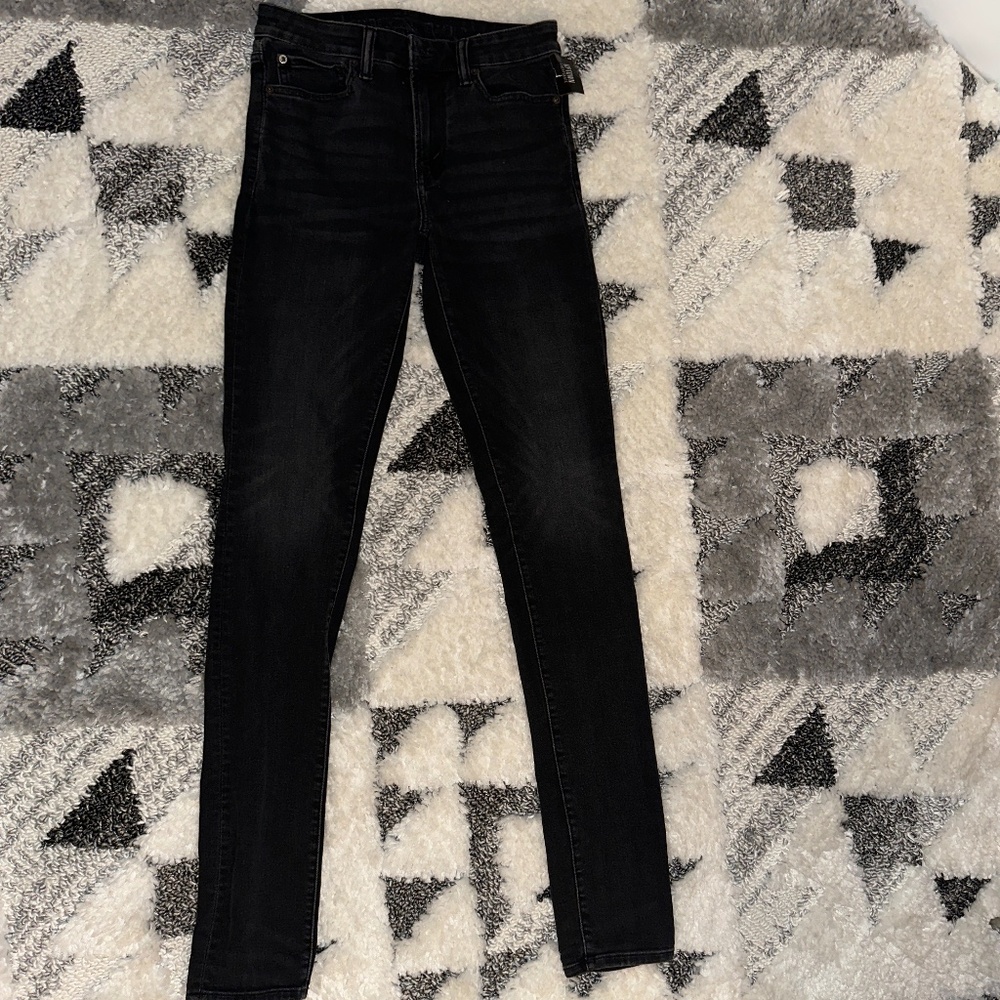 Black American eagle jeans size 30/32